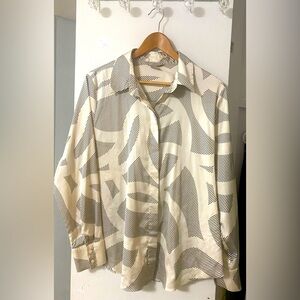 H&M button up blouse